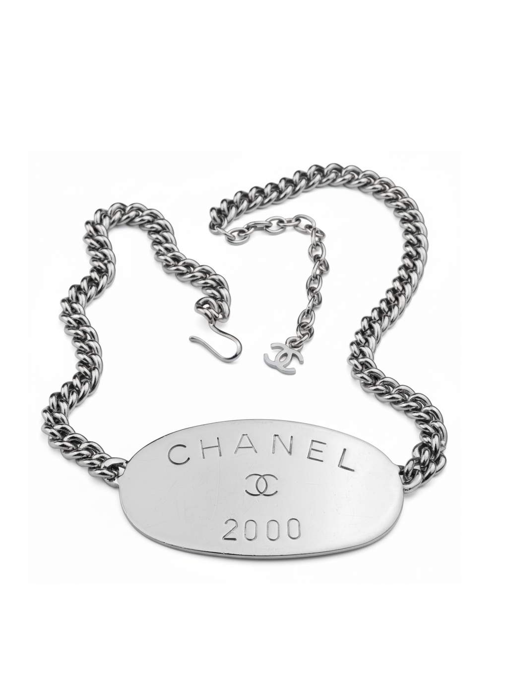 CHANEL 2000 Archive ID Necklace