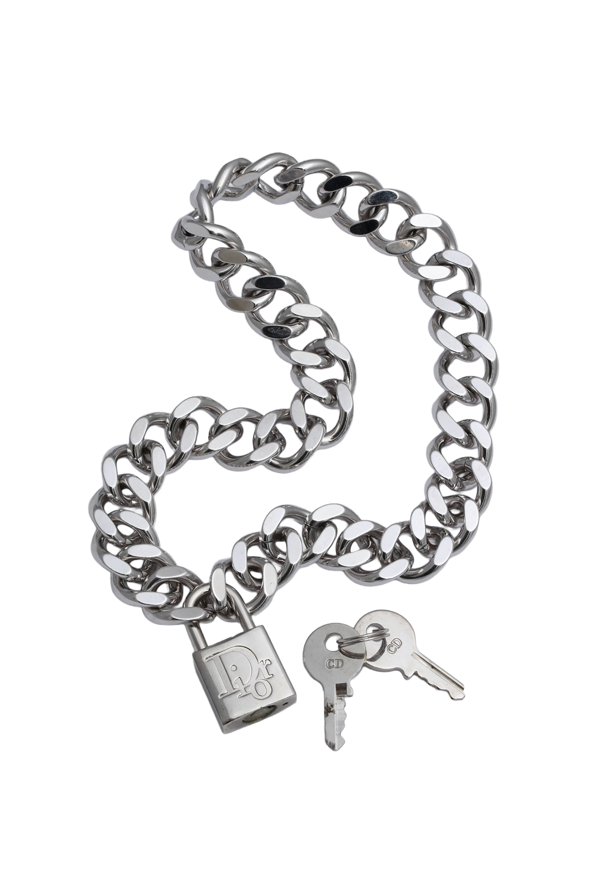 DIOR by John Galliano SS2001 Padlock Necklace