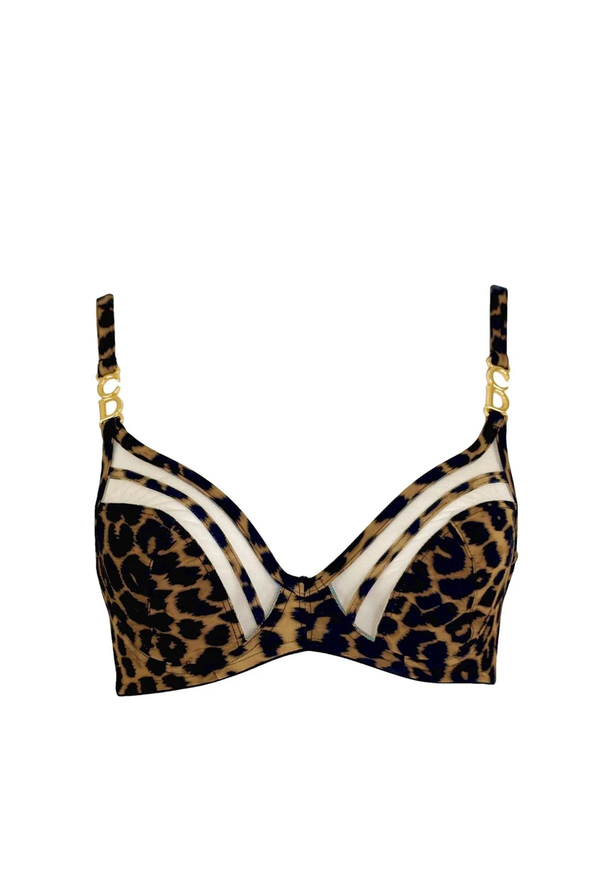 DIOR by John Galliano Leopard Bra Top