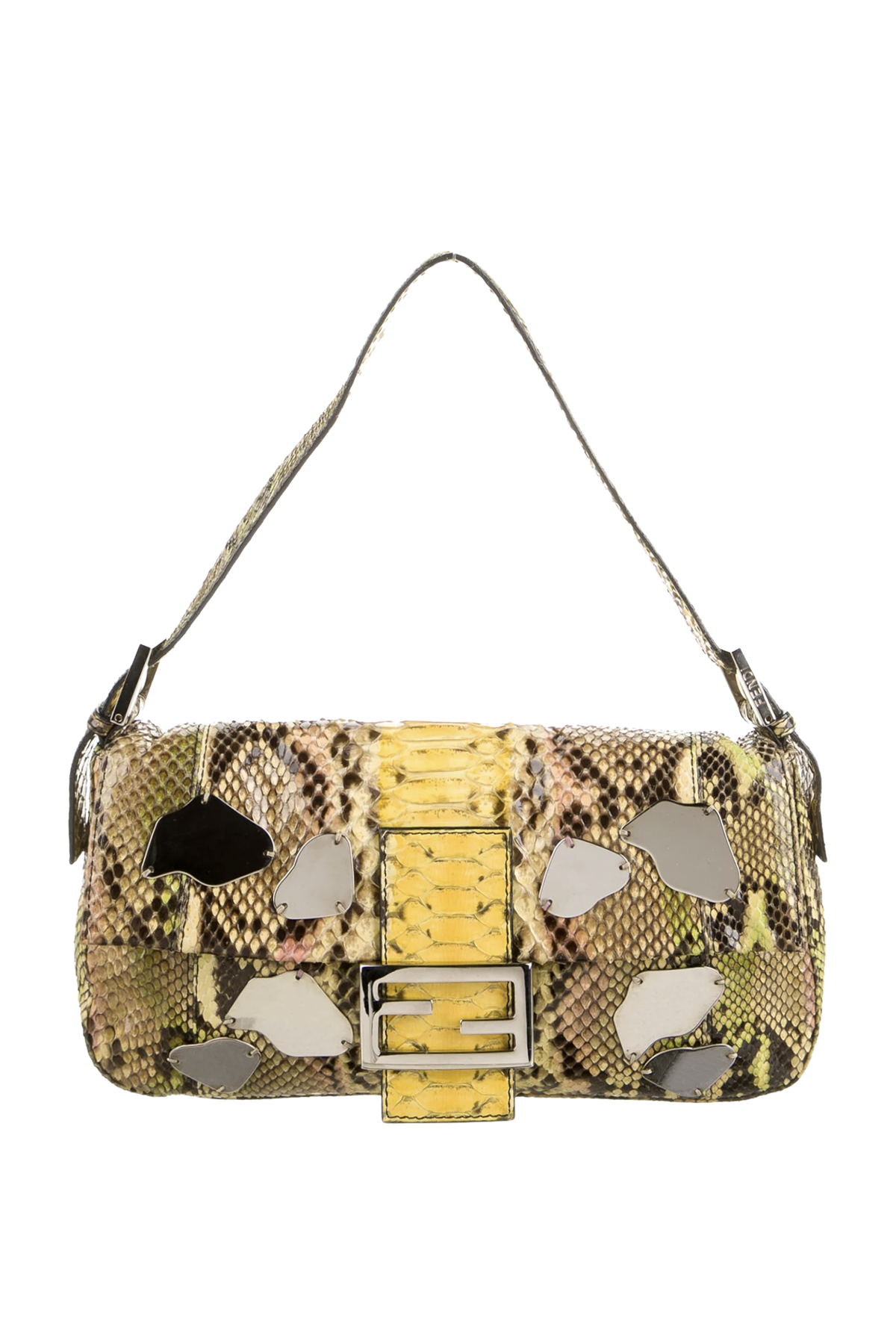 FENDI SS2000 Mirror Python Baguette