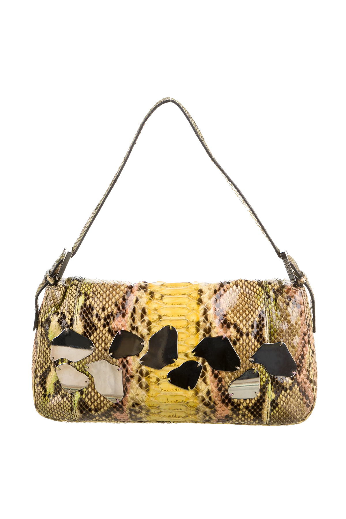 FENDI SS2000 Mirror Python Baguette