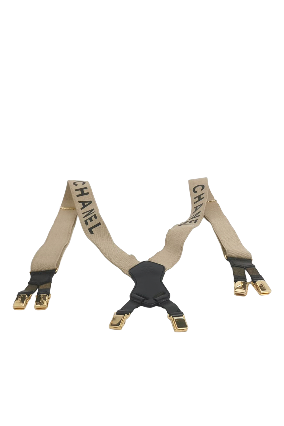 CHANEL 1994 Runway Suspenders
