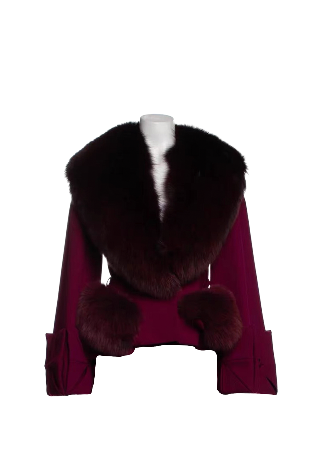 Dior 2007 Runway Fox Trim Jacket