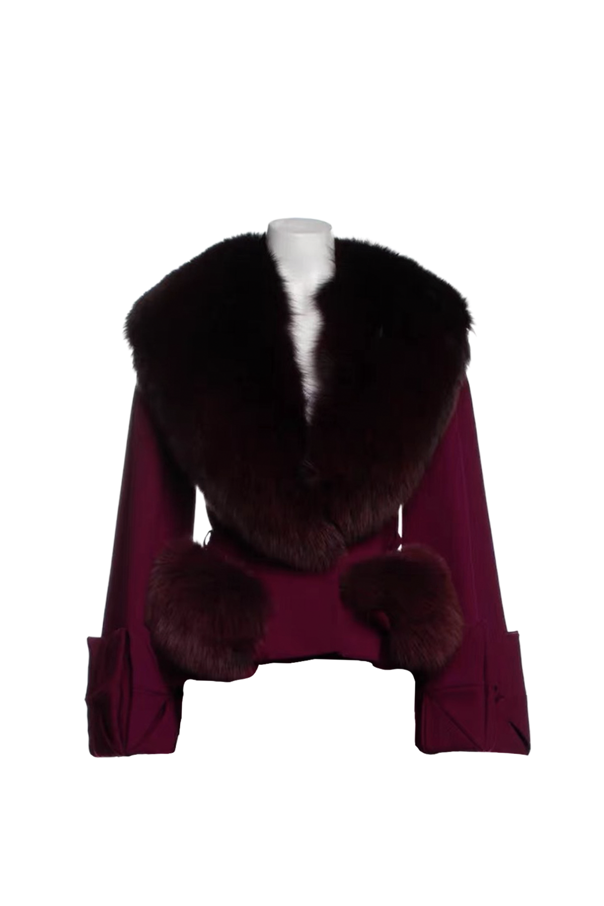 Dior 2007 Runway Fox Trim Jacket