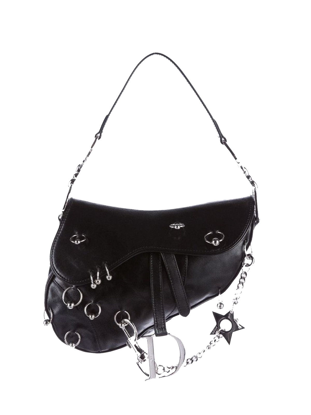 DIOR Black Hardcore Saddle