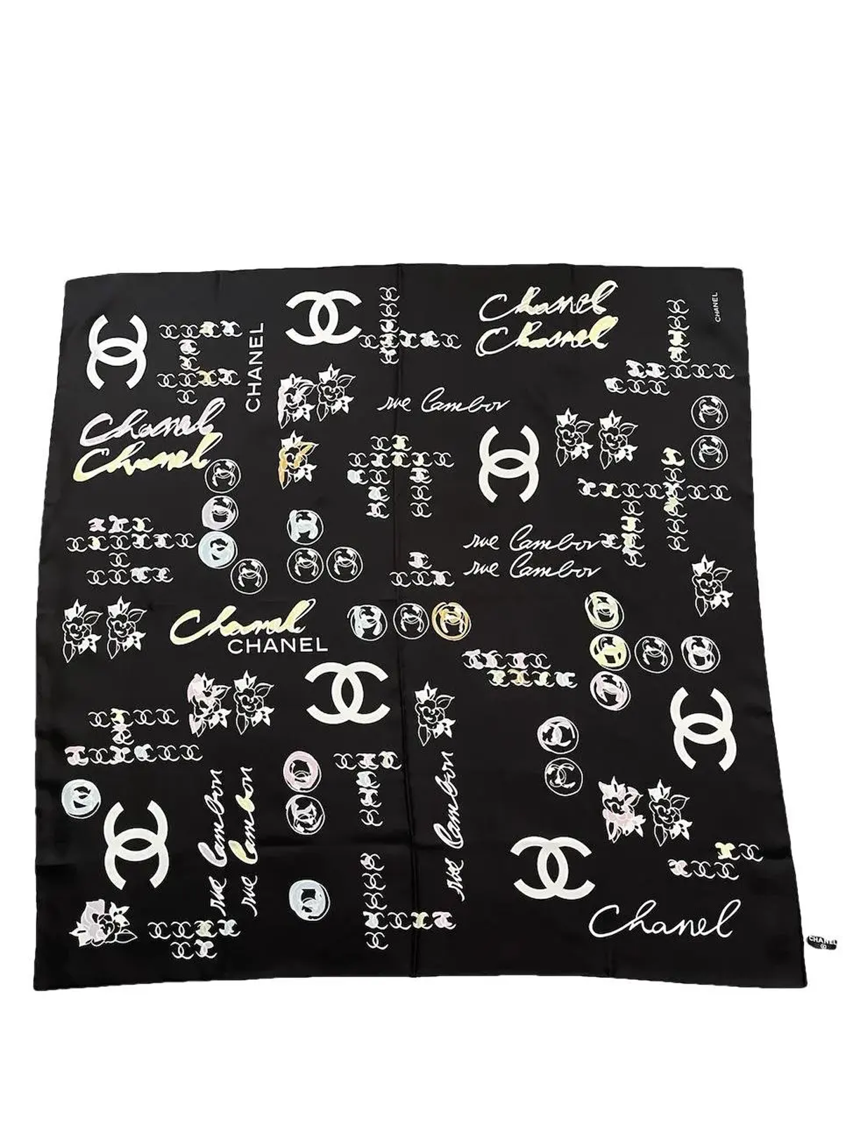 CHANEL 2004 Silk Foulard
