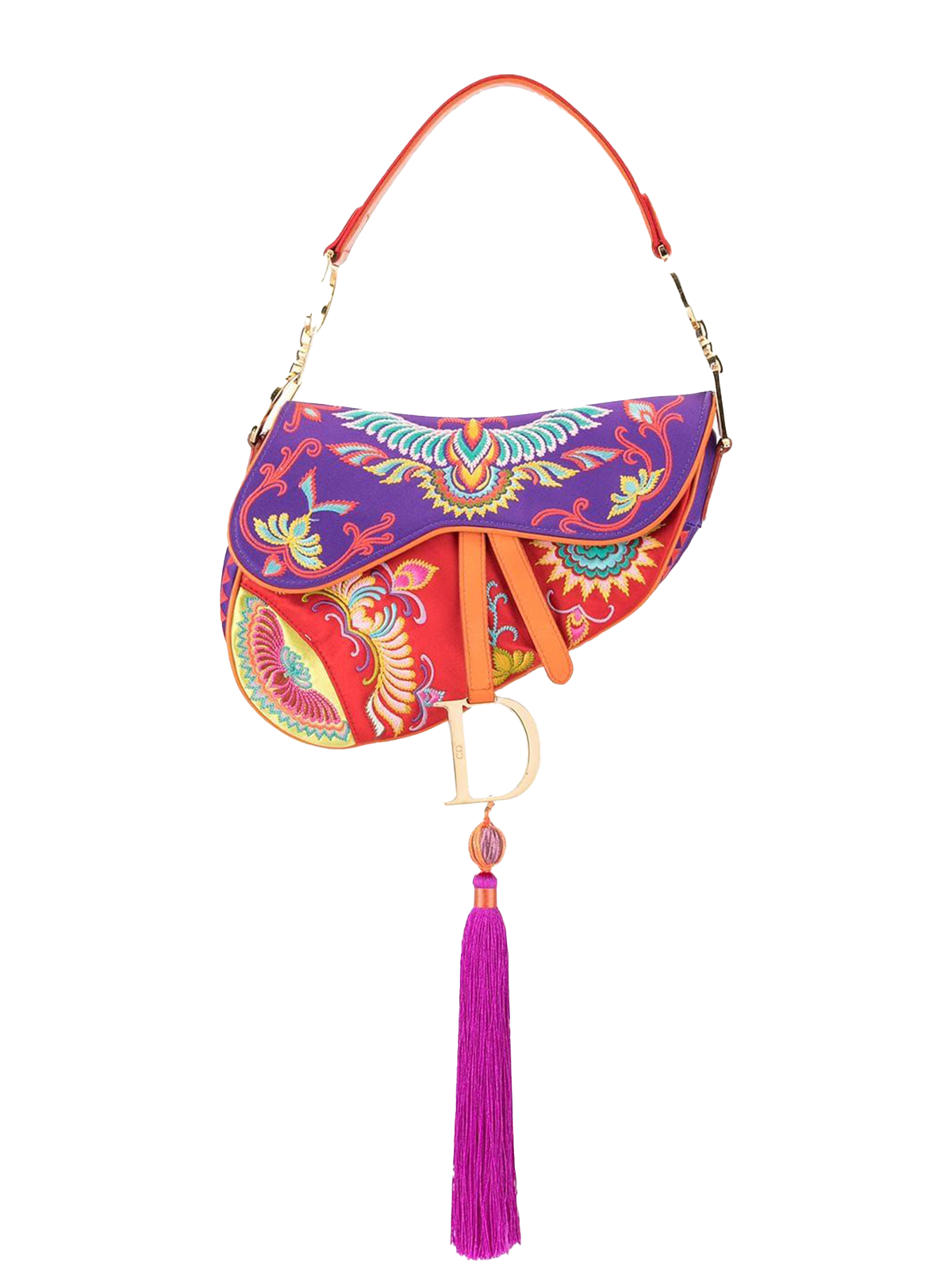 DIOR Phoenix Tassel Saddle