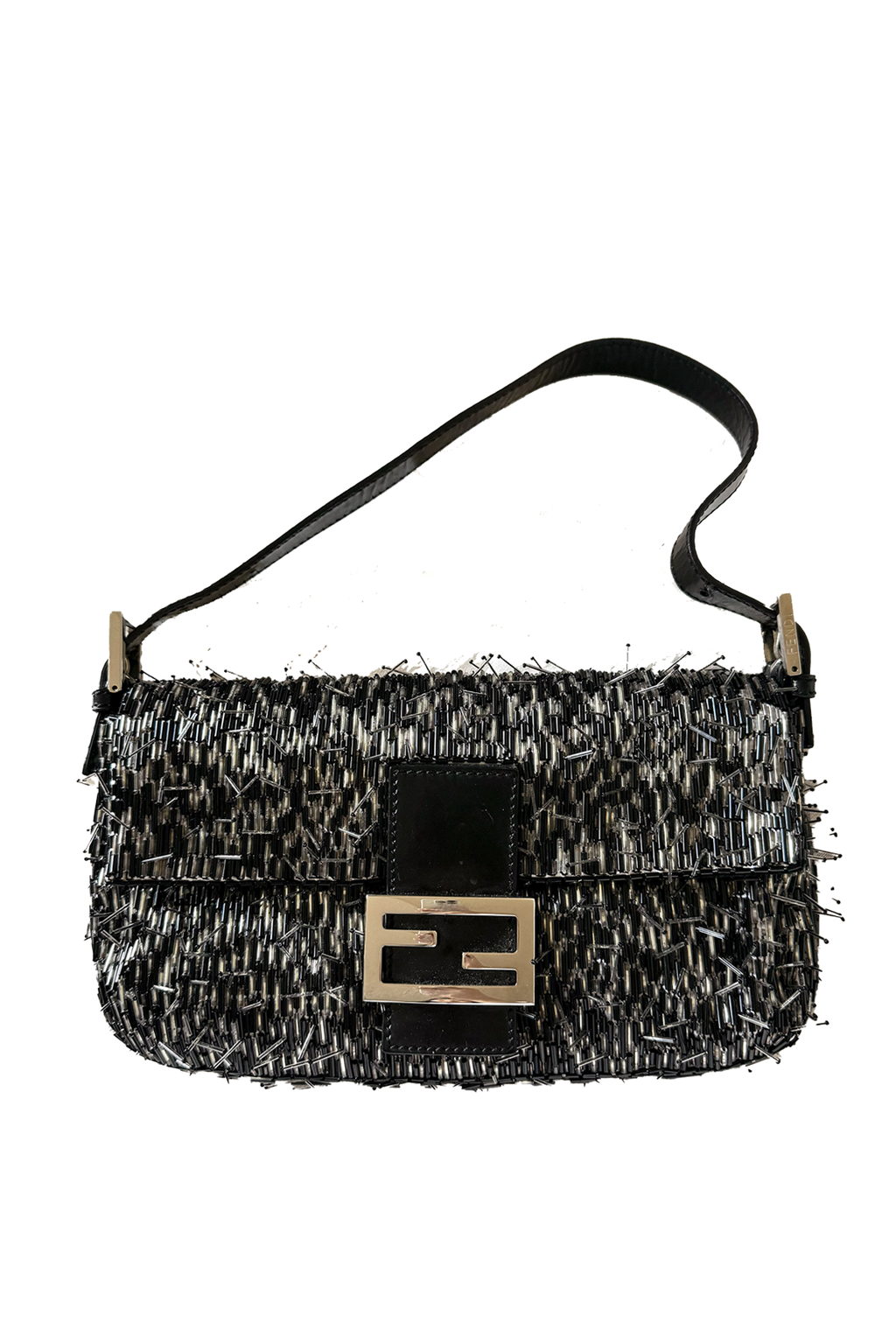 FENDI Explosion Beaded Baguette