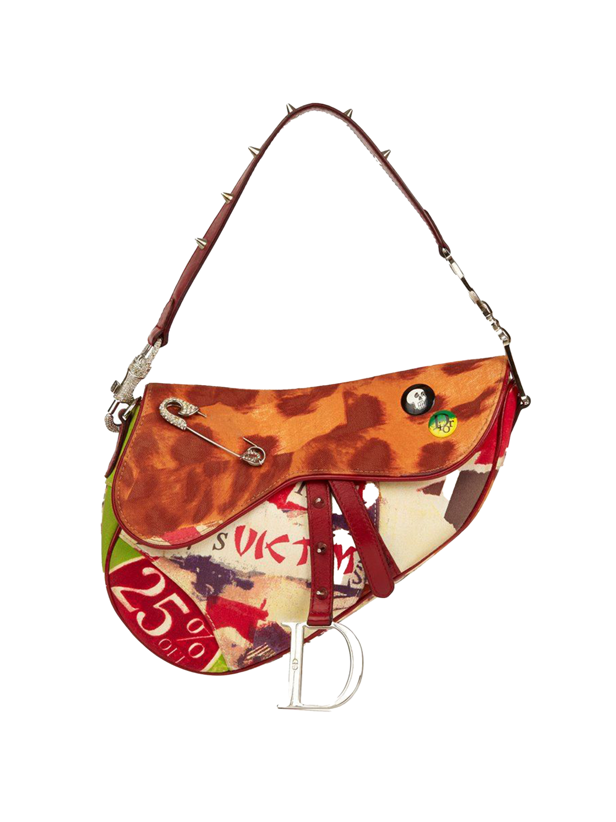 DIOR Leopard Victim Saddle